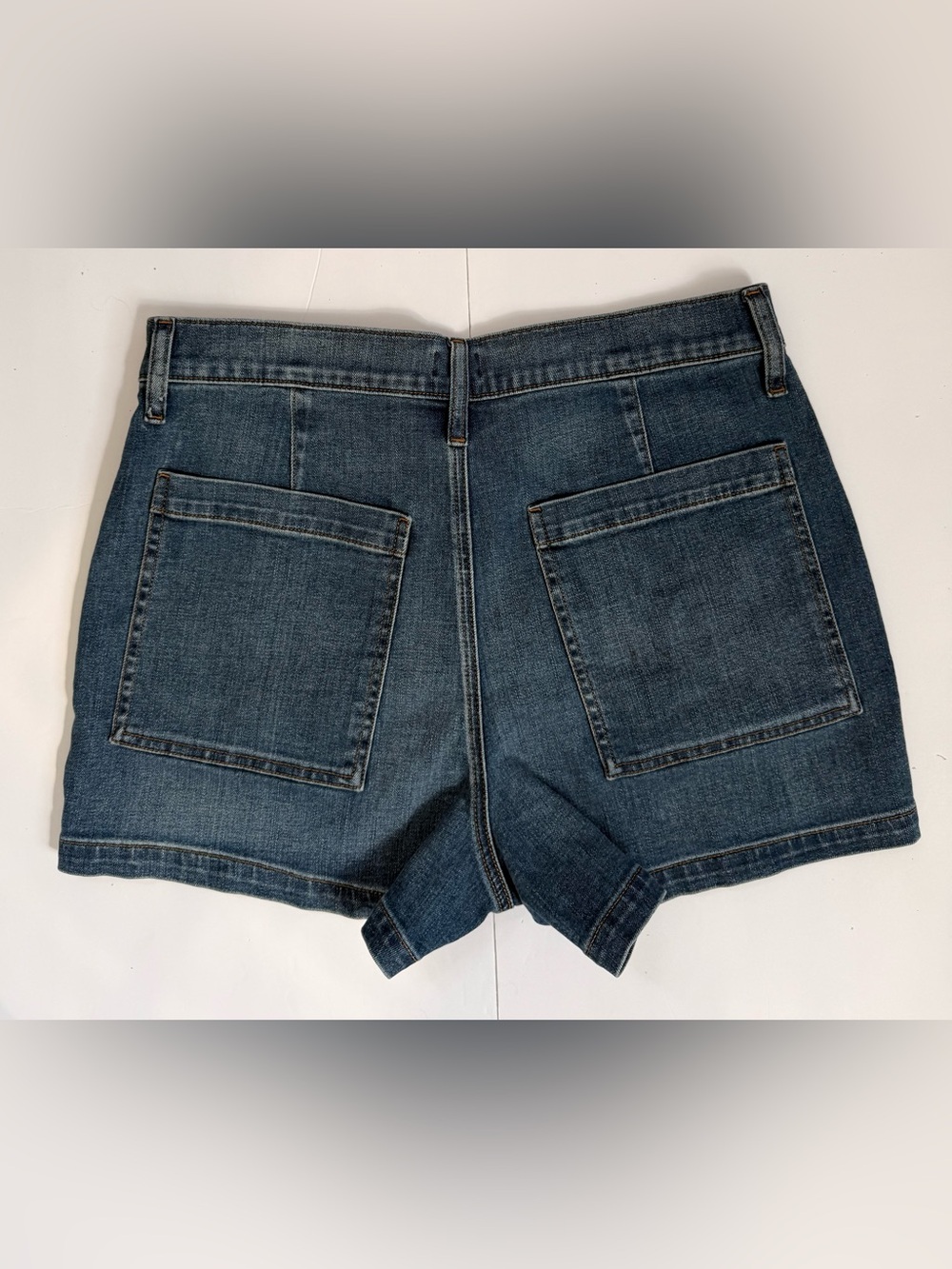 NWT - JCrew Denim Shorts - Deep Cyan Wash - Size 30 - Picture 8 of 10
